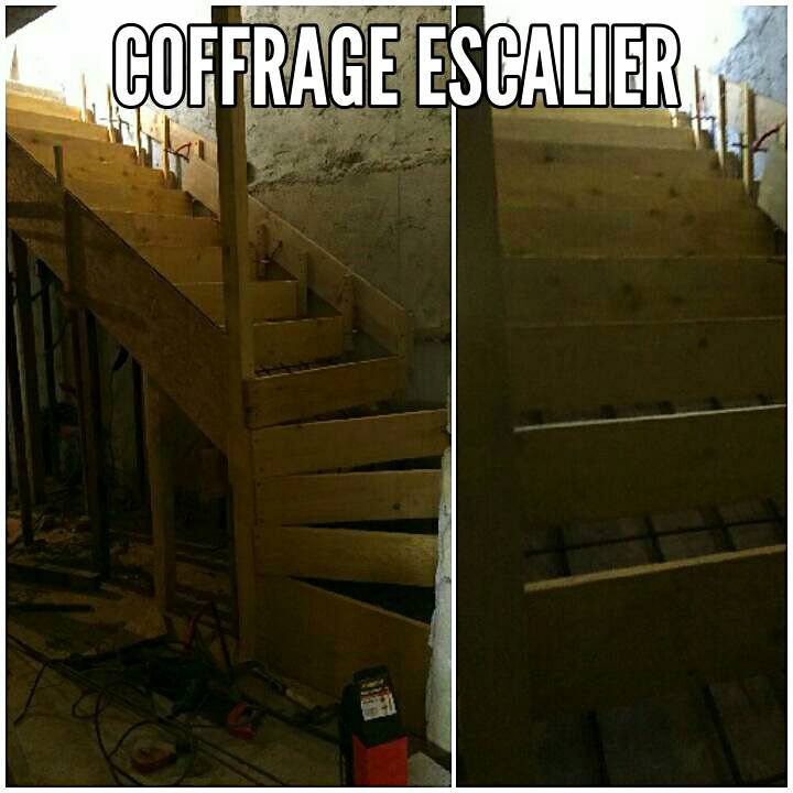 Coffrage Escalier